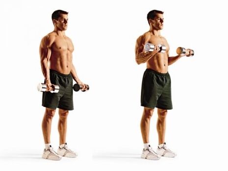 lifting biceps to lose weight