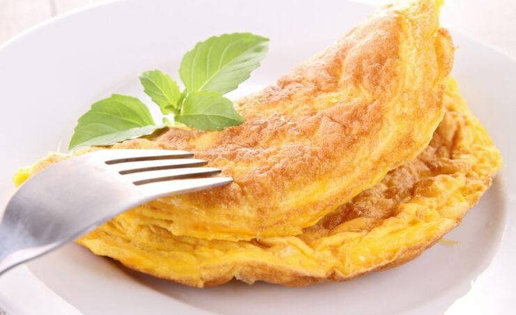 Chicken Omelette - Dietary Food Approved for Gout
