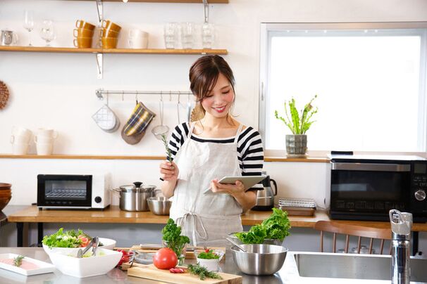 Japanese cooking prepares useful food